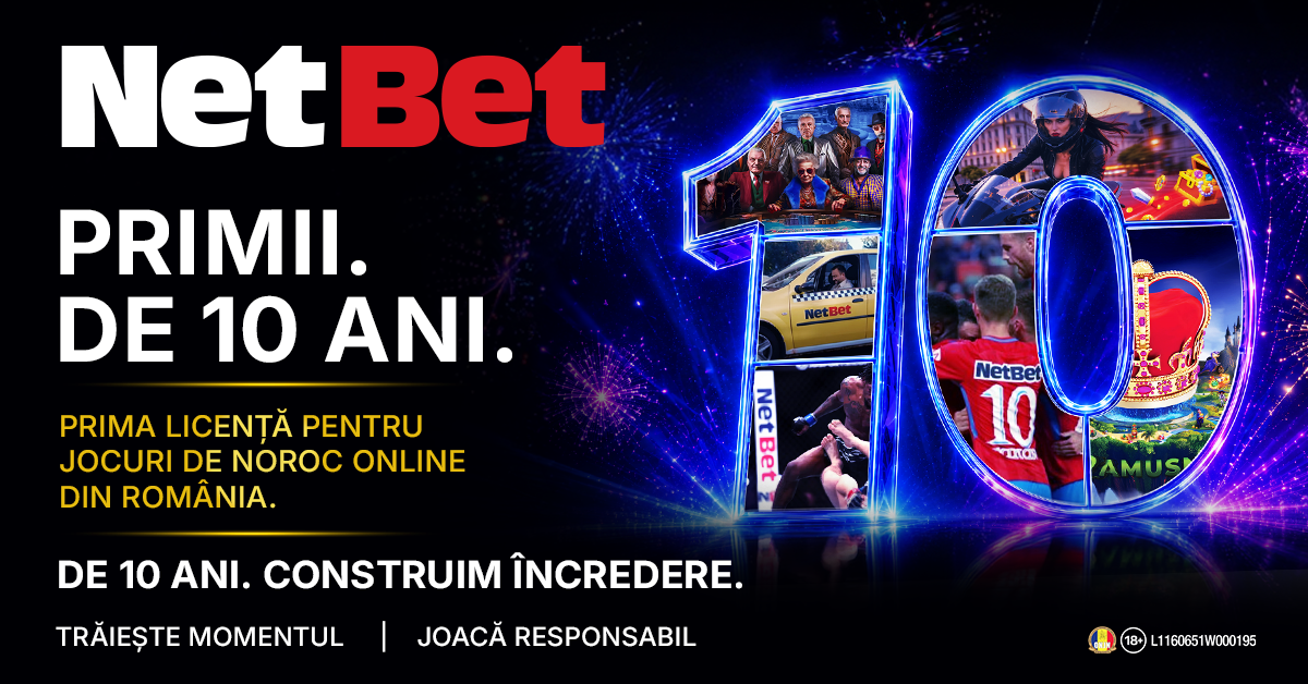 NetBet 10 ani